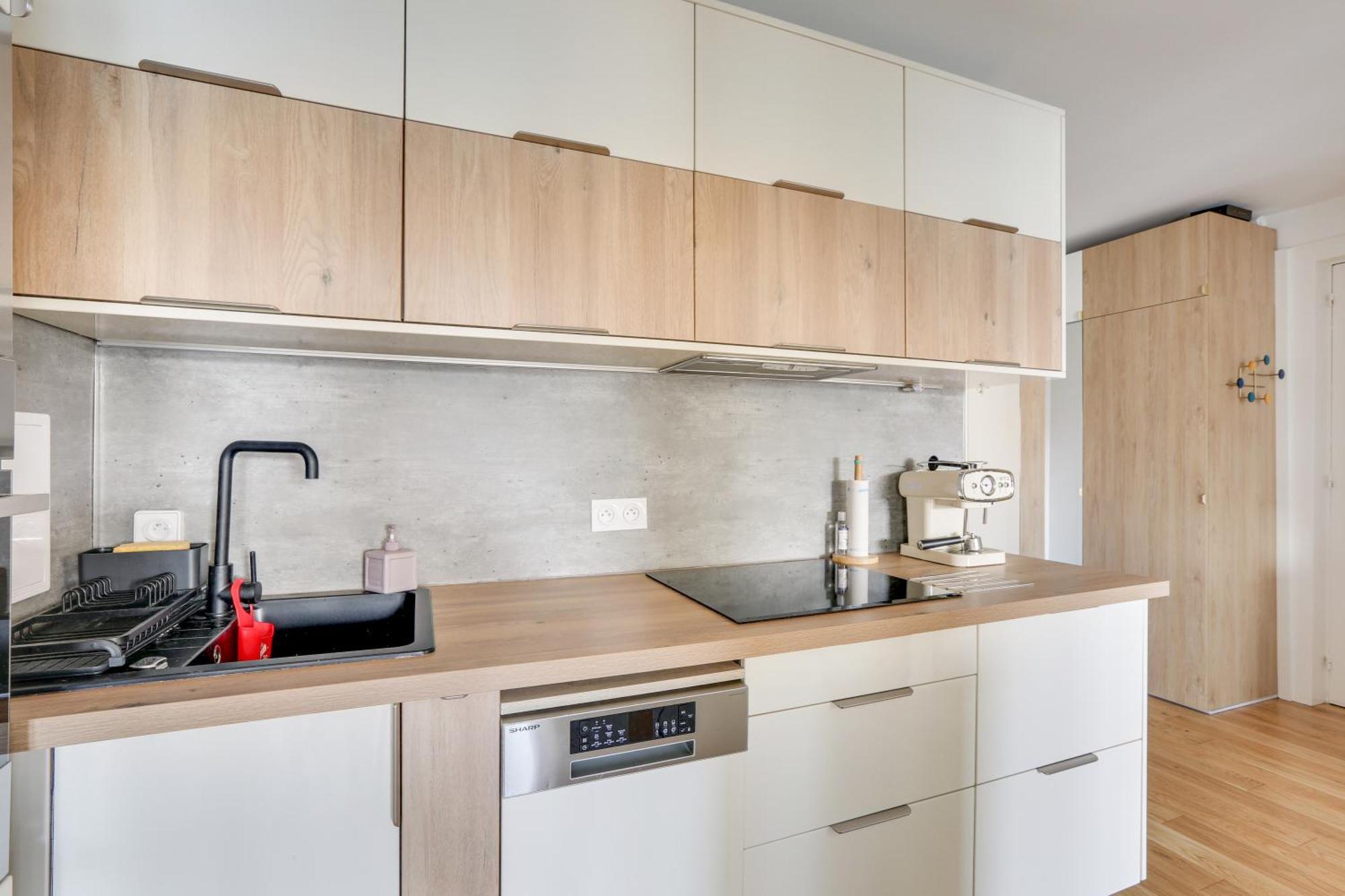 Paris Luxury Apartment 75M2 With Eiffel Tower View, 1 Min Metro, Parking المظهر الخارجي الصورة