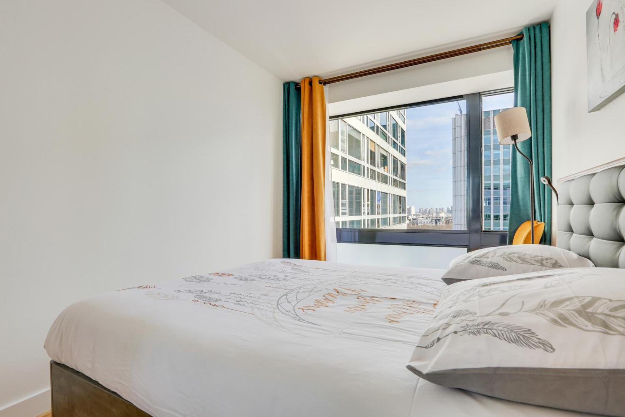 Paris Luxury Apartment 75M2 With Eiffel Tower View, 1 Min Metro, Parking المظهر الخارجي الصورة